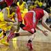 Michigan sophomore Trey Burke loses the ball during overtime against Ohio State on Tuesday, Feb. 5. Daniel Brenner I AnnArbor.com